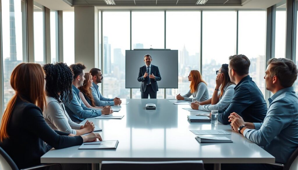 treinamento da equipe